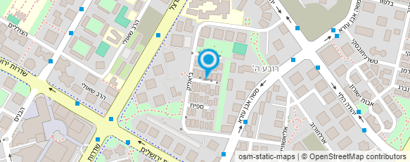 מפת הגעה אל עיסוי בשיאצו-איציק