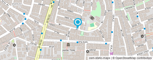 מפת הגעה אל ריקי בן דוד- איפור