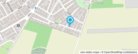 מפת הגעה אל גן דנה