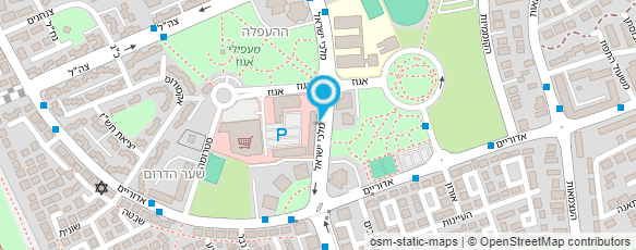 מפת הגעה אל א.ל.מ רשת חנויות חשמל