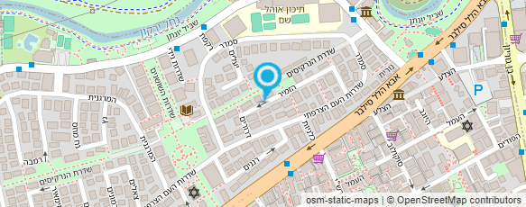 מפת הגעה אל הדר גרינשפן