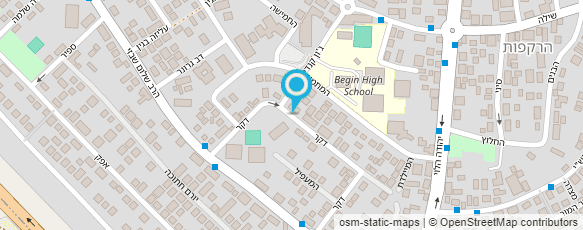 מפת הגעה אל הבית של פרח