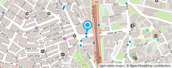 מפת הגעה אל יענטי רוכמן - דולה ומדריכה