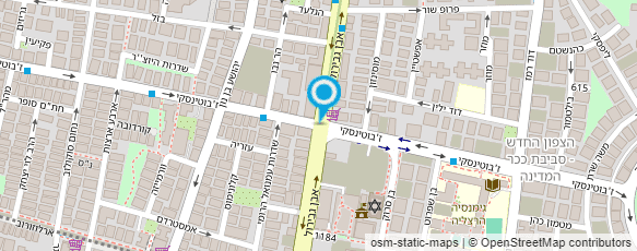 מפת הגעה אל תיווך נדל"ן TLV / טי.אל.וי