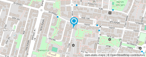 מפת הגעה אל אורית גז - צלמת