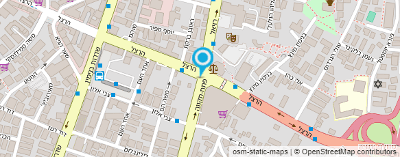 מפת הגעה אל רשת seventeen חנויות אופנה