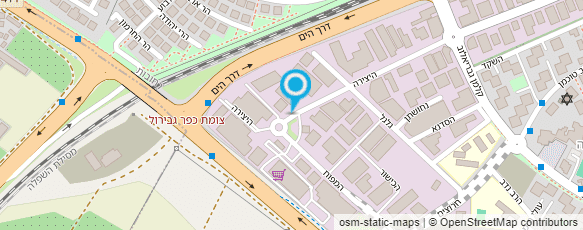 מפת הגעה אל המחסן הסיטונאי