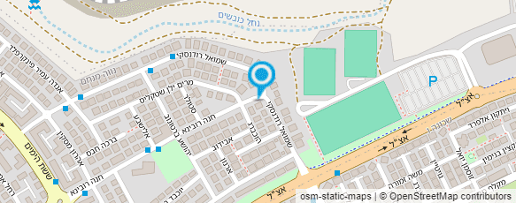 מפת הגעה אל דואר ישראל