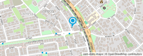 מפת הגעה אל מדריכת טיולים וגיפים