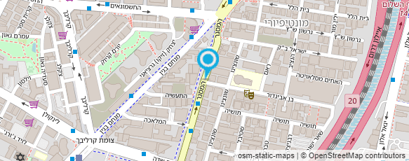 מפת הגעה אל אנדרגראונד-מקום למסיבות