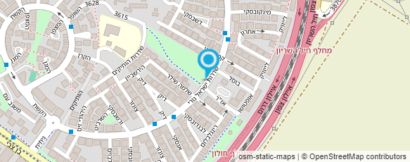 מפת הגעה אל בני עקיבא קרית שלום