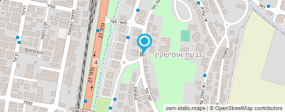 מפת הגעה אל ישיבת נהר-דעה