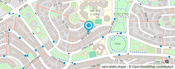 מפת הגעה אל מעיין מור-מאפרת מקצועית