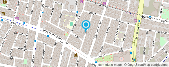 מפת הגעה אל שרון פורטנוי-מאמן כושר