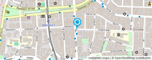 מפת הגעה אל טלי ברדס עיצוב ציפורניים