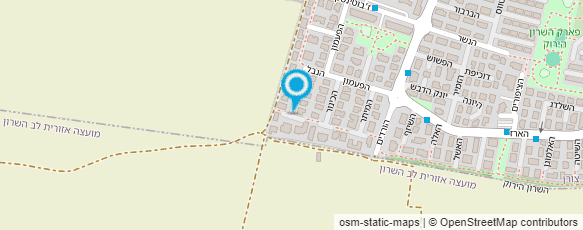 מפת הגעה אל זהר ברק אור