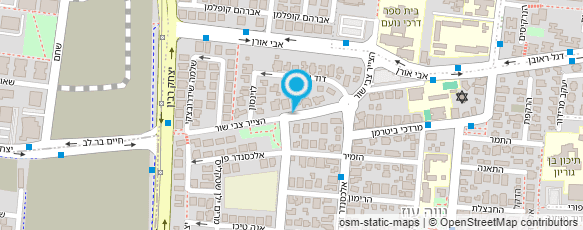 מפת הגעה אל גן אפונה וגזר