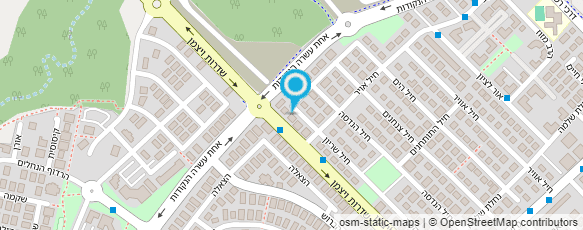 מפת הגעה אל חדר טיפולים "עור בריא"