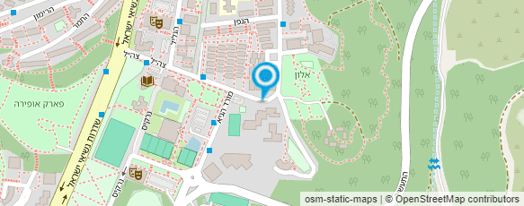 מפת הגעה אל דיור מוגן- הוסטל מפת הגעה אל דיור מוגן- הוסטל