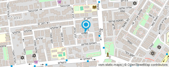 מפת הגעה אל בוריס-הובלות דירות ומשרדים