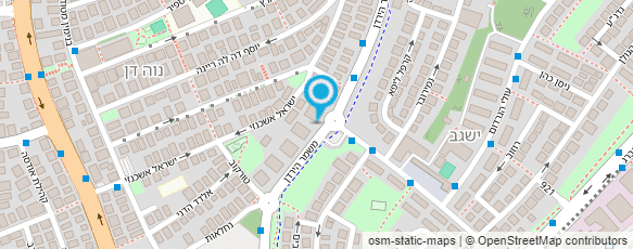 מפת הגעה אל רמי רוזנפלד תיקון מכונות תפירה