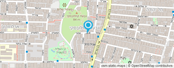 מפת הגעה אל דניאל ברגינסקי