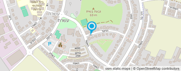 מפת הגעה אל דפנה בריל