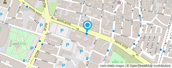 מפת הגעה אל תיאטרון תאיר