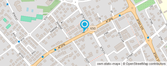 מפת הגעה אל זהר כרמי