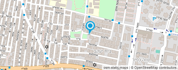 מפת הגעה אל מרכז לקשיש