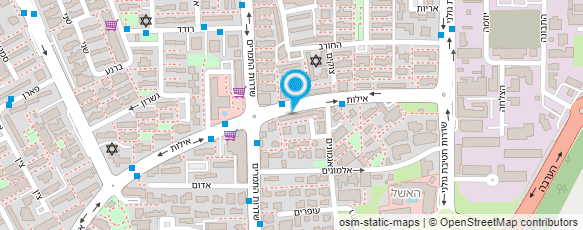 מפת הגעה אל סדנה לאומנות של תינה