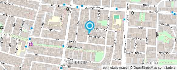 מפת הגעה אל גן גפן