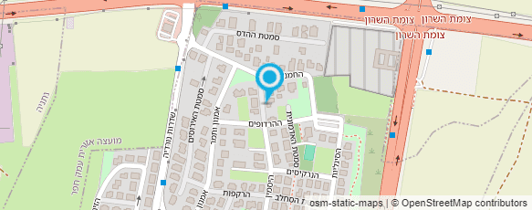 מפת הגעה אל סנס תפיסות חדשניות בע"מ