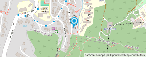 מפת הגעה אל סרינה רון שטוסל