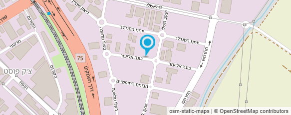 מפת הגעה אל סי.אס טכנולוגיות