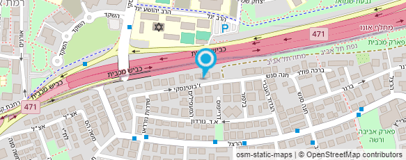 מפת הגעה אל משפחתון הפיצפונים של אפי