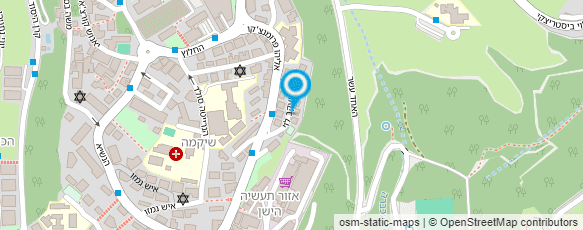 מפת הגעה אל צימר הרקיע השביעי