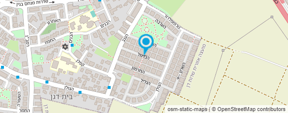 מפת הגעה אל אלון מורדו די.ג'י