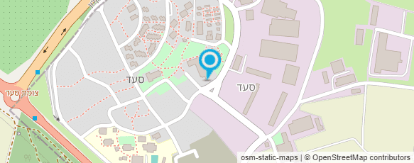 מפת הגעה אל מעוז מול עזה