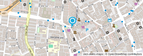 מפת הגעה אל כלבו דודו חד פעמי