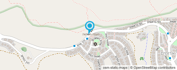 מפת הגעה אל מעון כפר אדומים