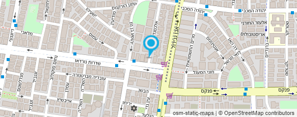 מפת הגעה אל לוטוס  מתחם יוגה שכונתי