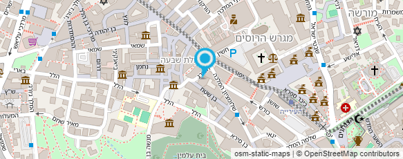 מפת הגעה אל עו"ד סוסלו לאוניד