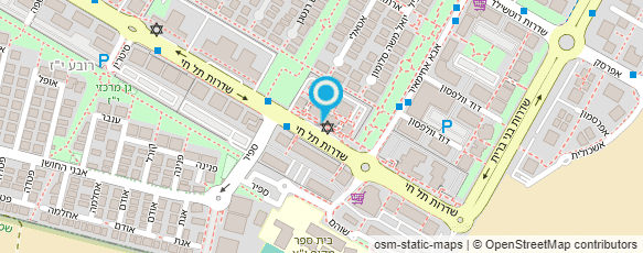 מפת הגעה אל מדיקל מסאג