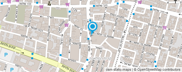 מפת הגעה אל פ. אחזקות ושיפוצים בע"מ