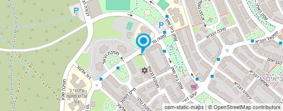 מפת הגעה אל גן זית-גני יזמ"ה