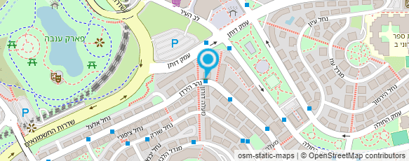 מפת הגעה אל גן גפן-גני יזמ"ה