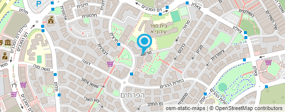 מפת הגעה אל גן תאנה-גני יזמ"ה