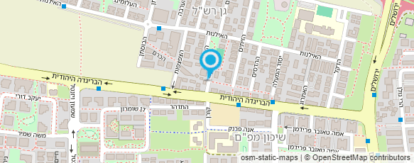 מפת הגעה אל עדני עינב