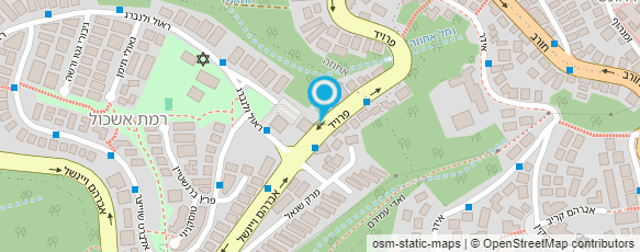 מפת הגעה אל "אמונה" מעון יום